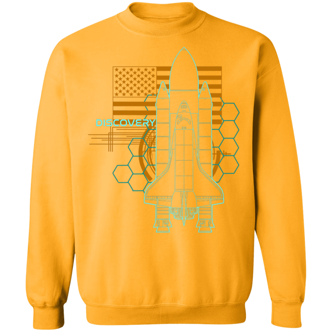 American Space Shuttle Discovery Crewneck Sweatshirt