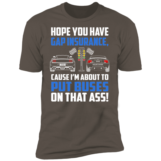 New Edge Gap Insurance Premium Short Sleeve T-Shirt