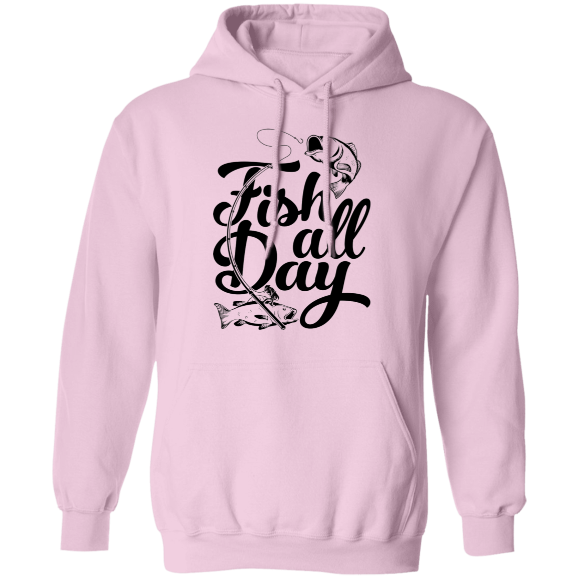 Gone Fishing Pullover Hoodie