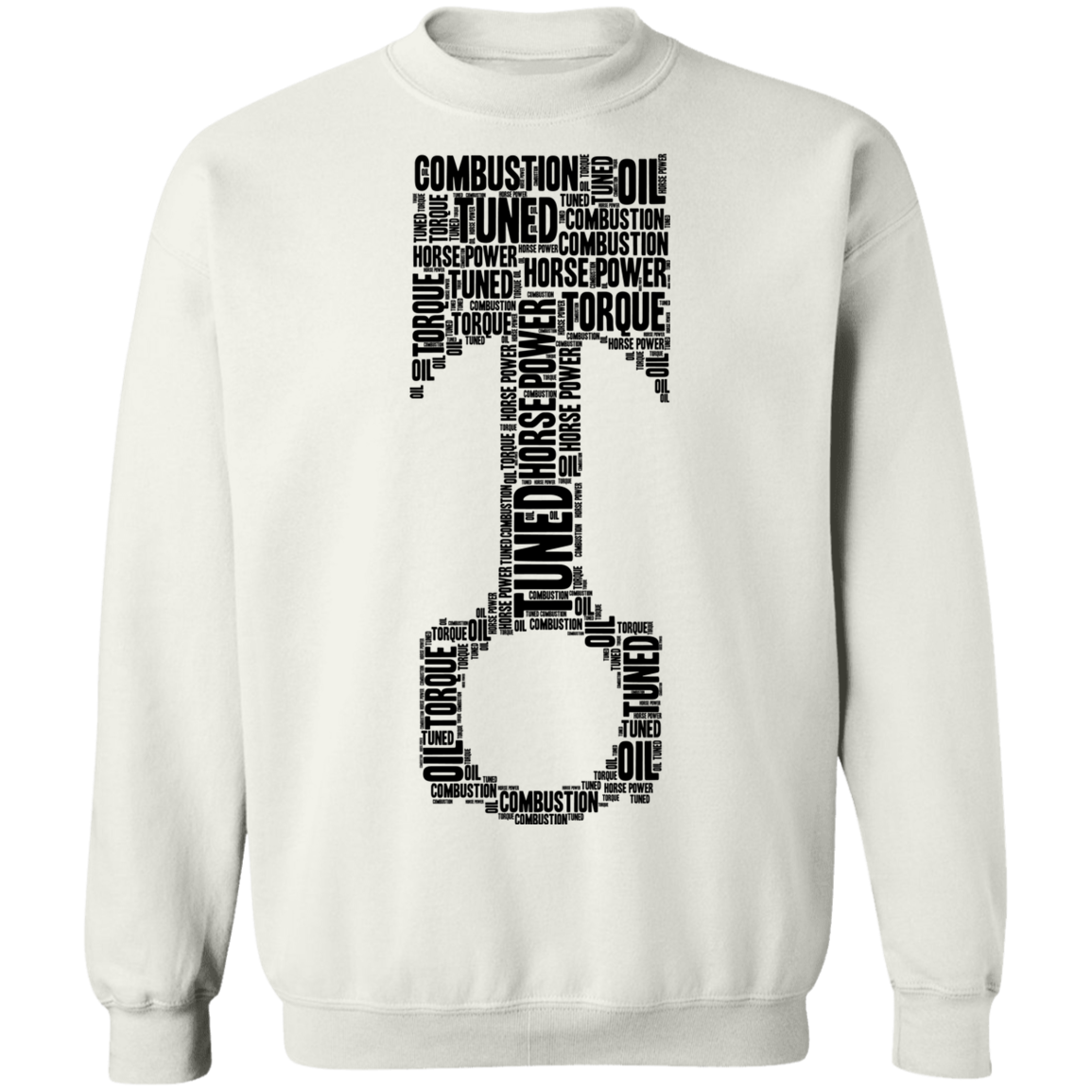 Word Piston TEST CREWNECK