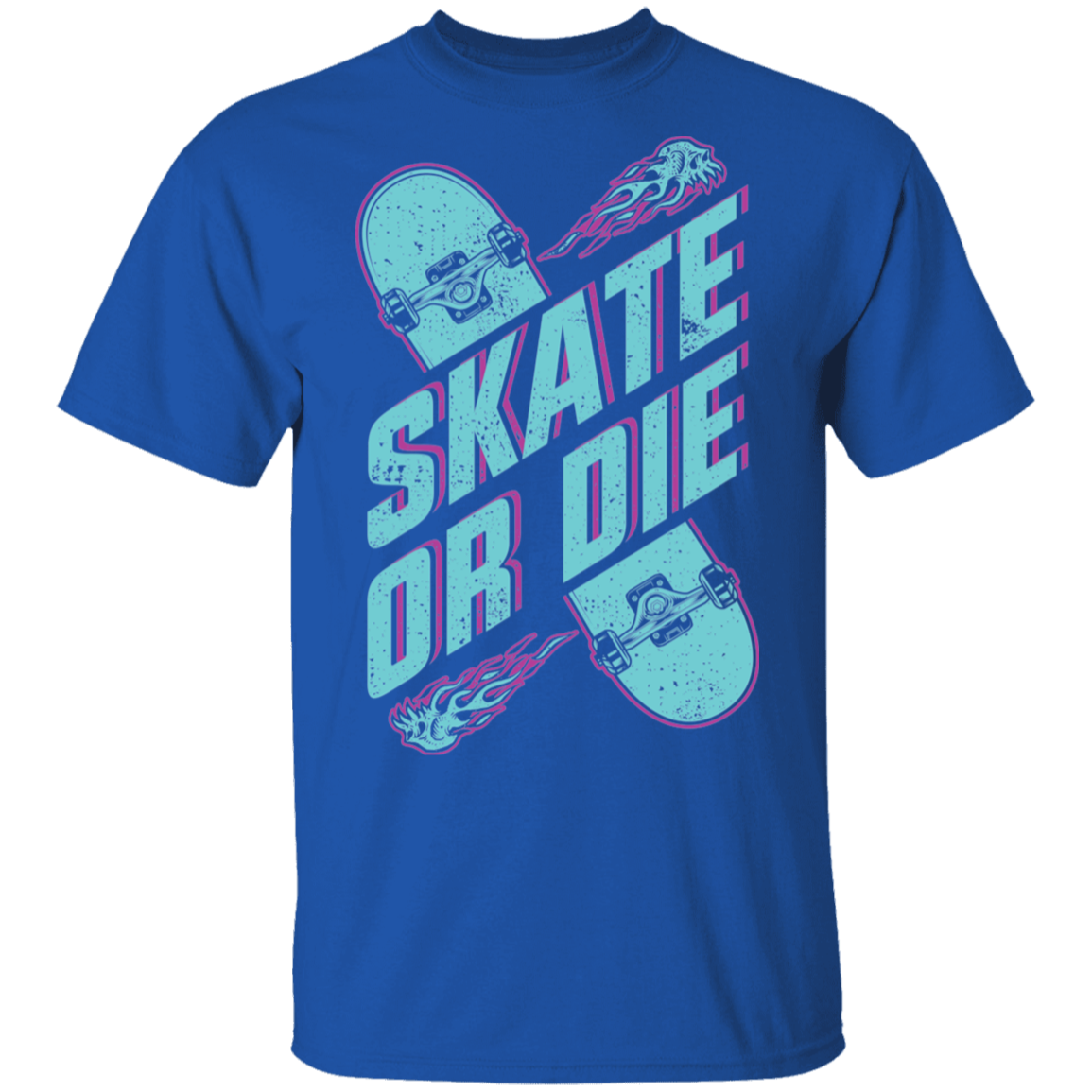 Skate Or Die Skateboarding Skateboard T-Shirt