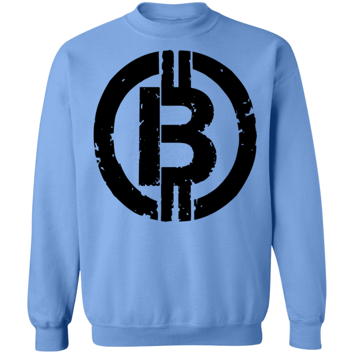 Military Black Bitcoin Hodl Cryptocurrency BTC Crewneck Sweatshirt