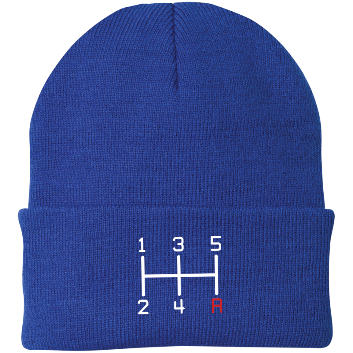 5 Speed Manual Stick Shift Beanie Cap