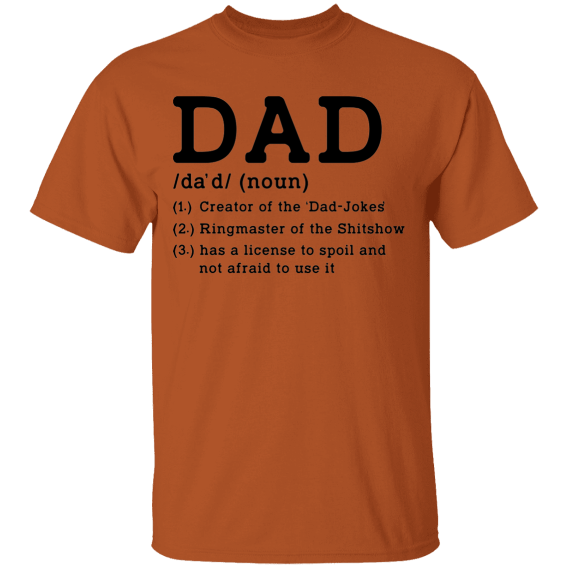 Dad Definition Funny Father T-Shirt
