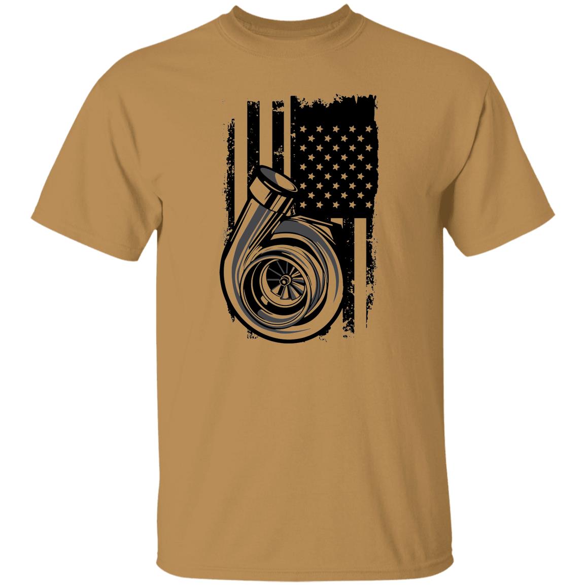 Turbo Boosted  American Flag T-Shirt