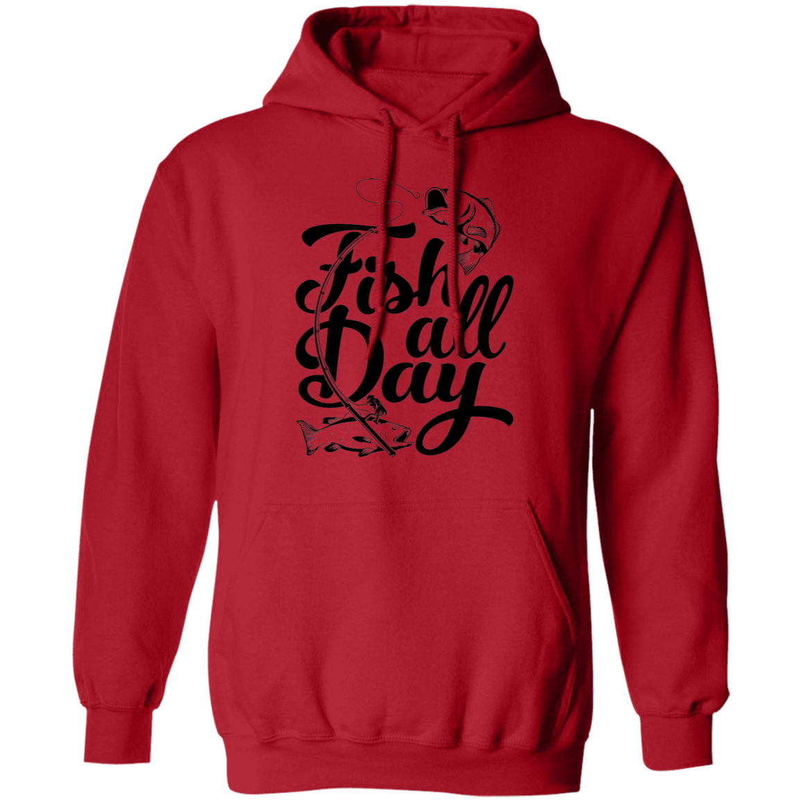 Gone Fishing Pullover Hoodie