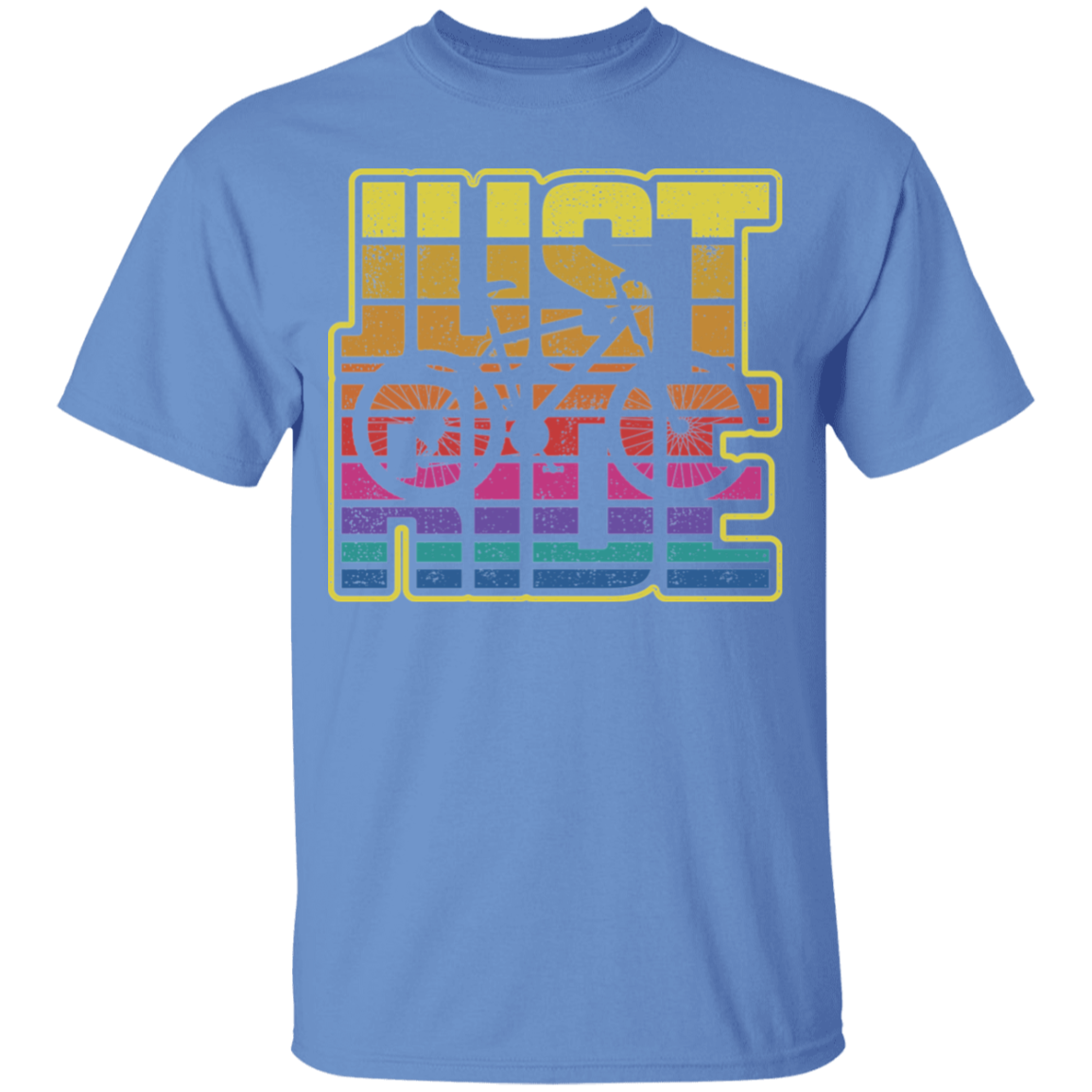 Just Ride Biking Mountain Bike Youth T-Shirt