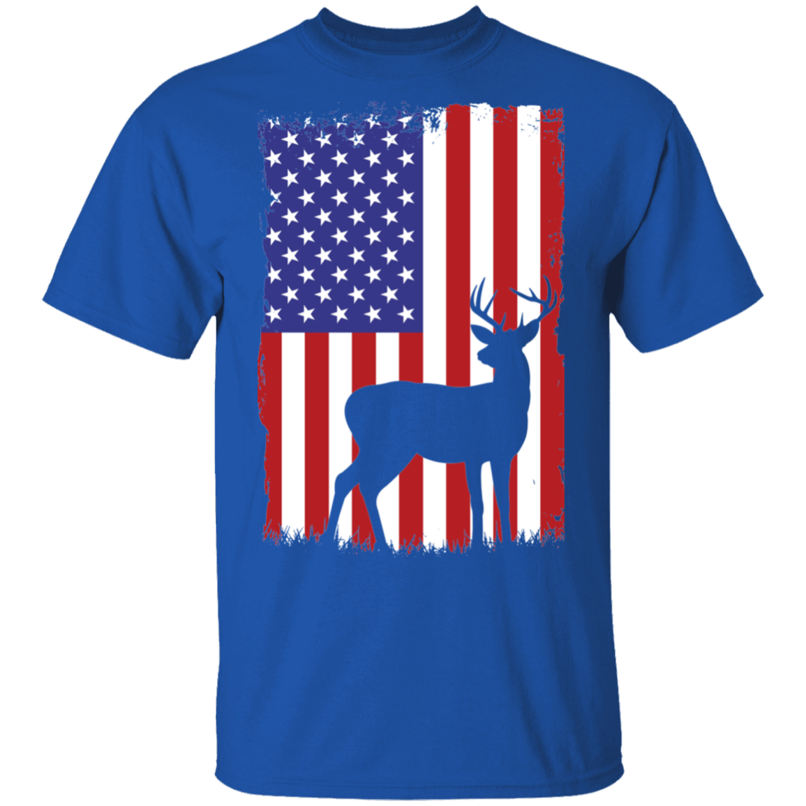 Hunting American Flag T-Shirt