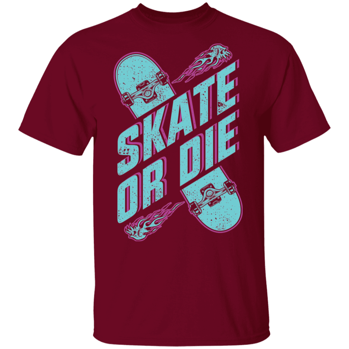 Skate Or Die Skateboarding Skateboard T-Shirt