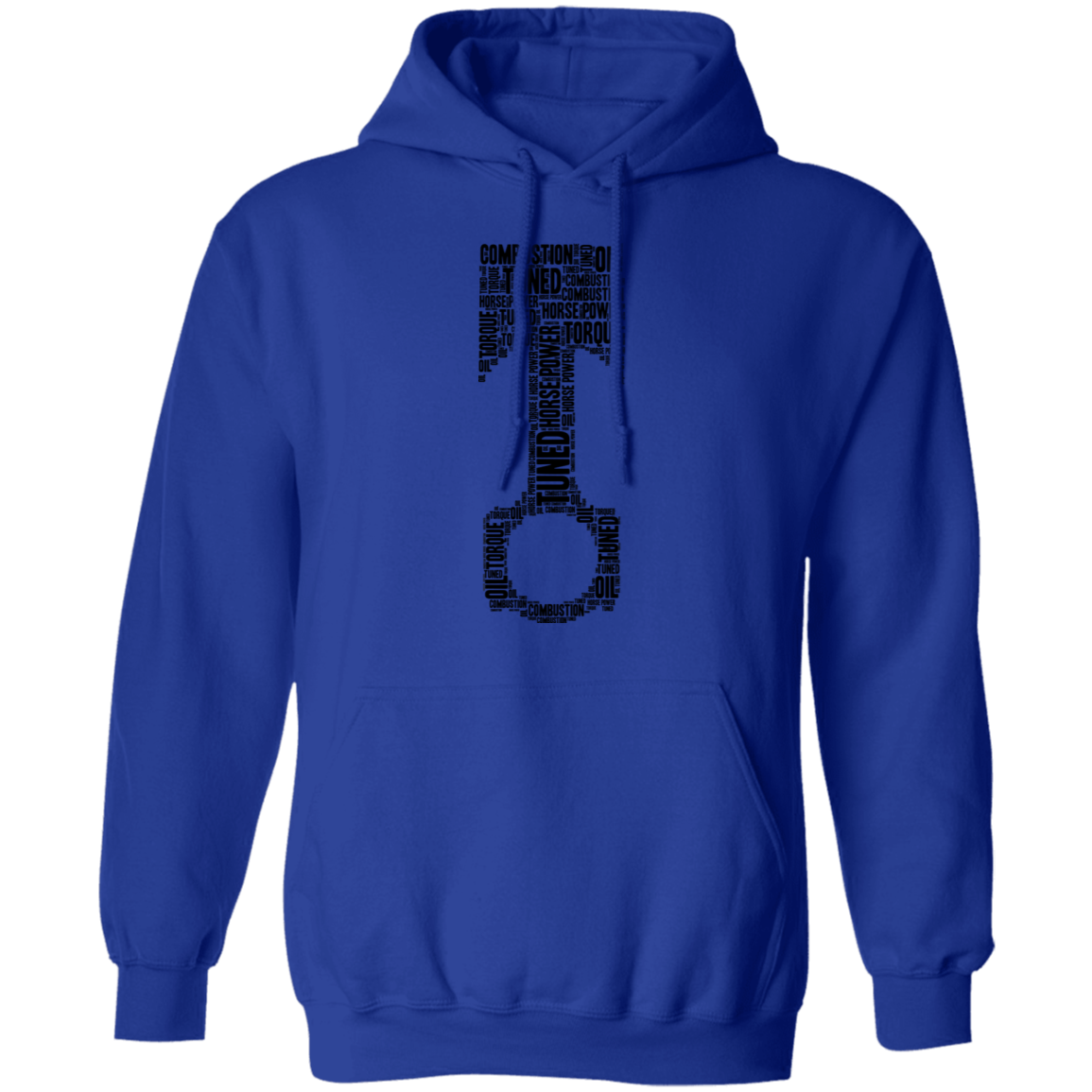 Word Piston Mechanic Automotive Pullover Hoodie