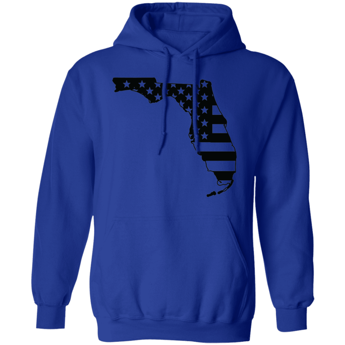 Florida FL State American Flag Pride Pullover Hoodie