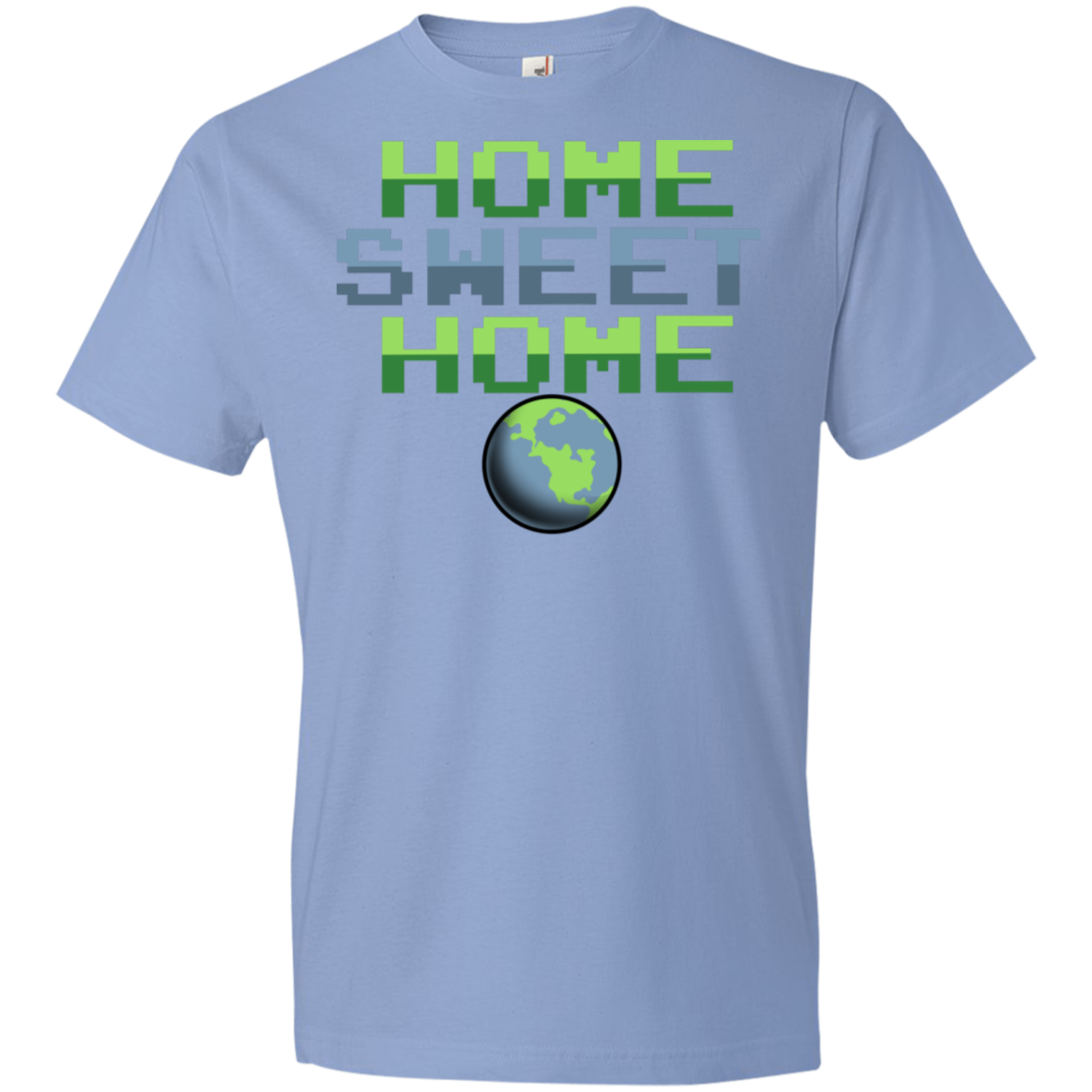 Youth Space Planet Earth Home Sweet  Lightweight T-Shirt
