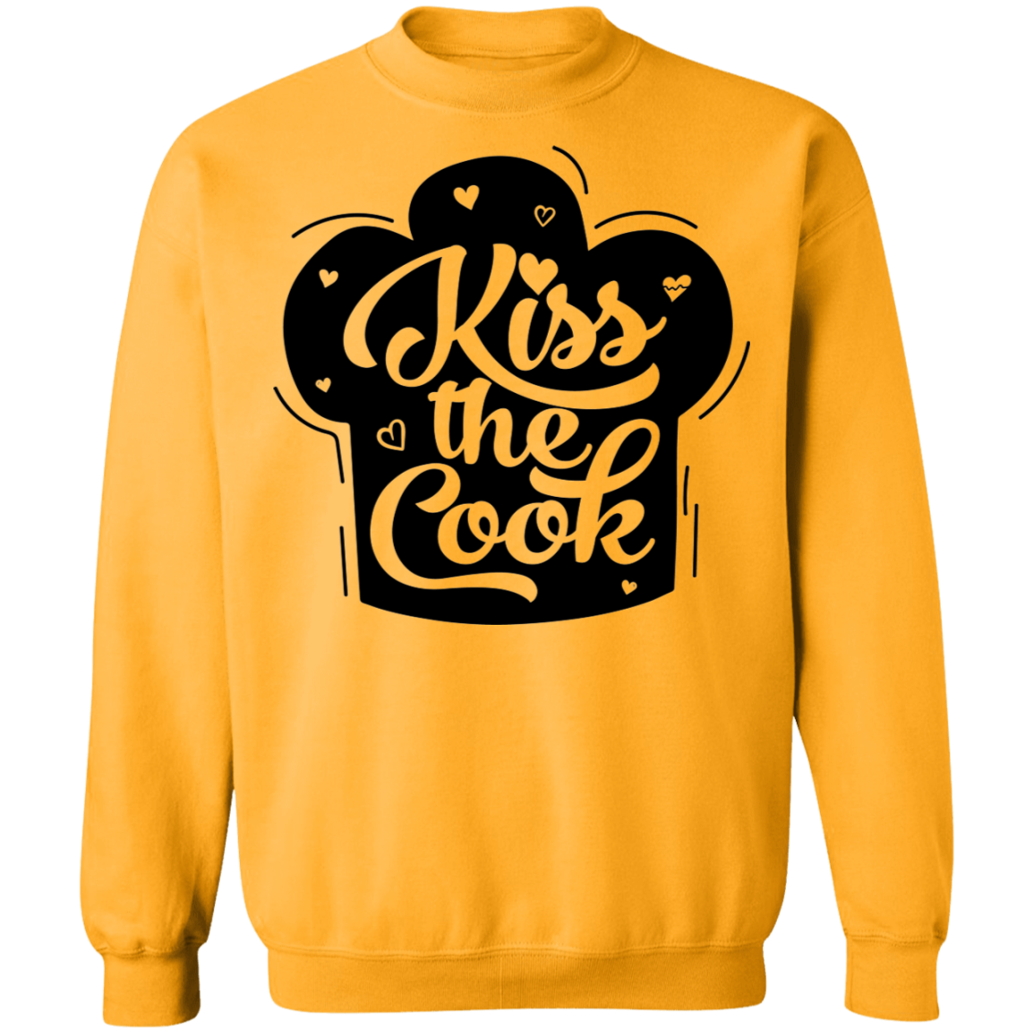 Kiss The Cook Chef Crewneck Sweatshirt