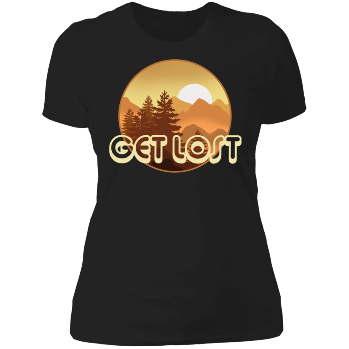 Get Lost in Nature Camping Women's T-Shirt
