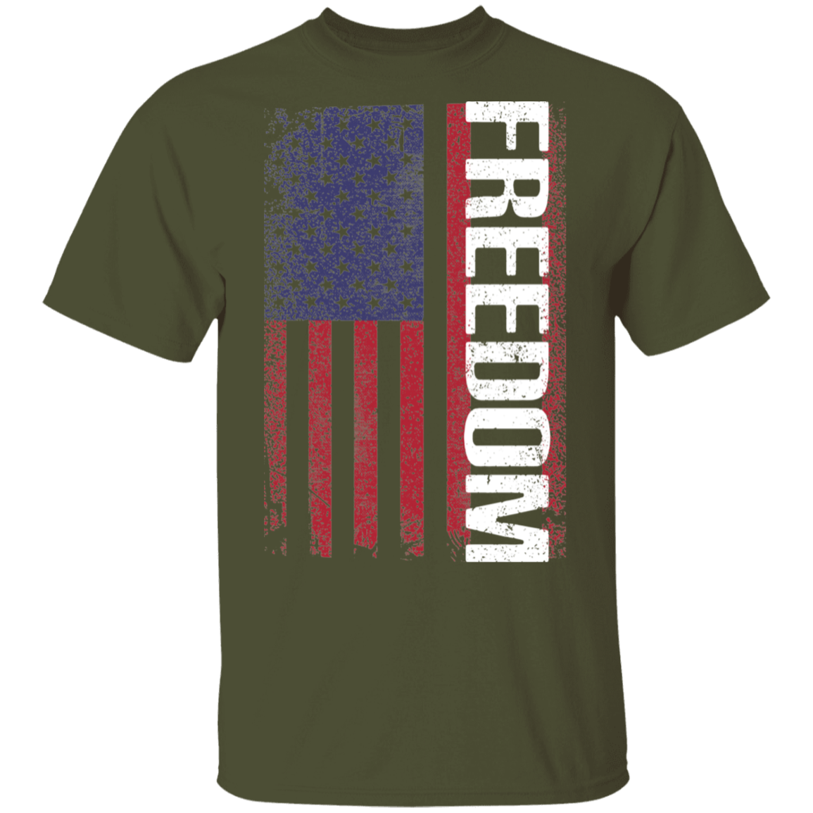 Freedom American Flag USA T-Shirt