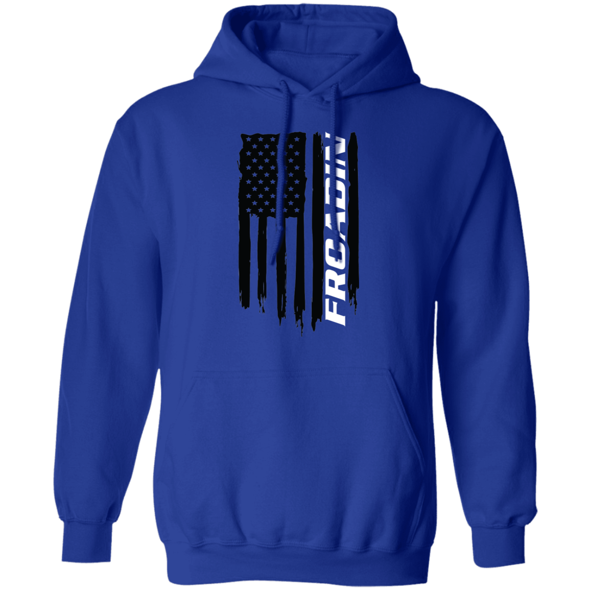 Froadin Off-Road Desert 4x4 American Flag Pullover Hoodie