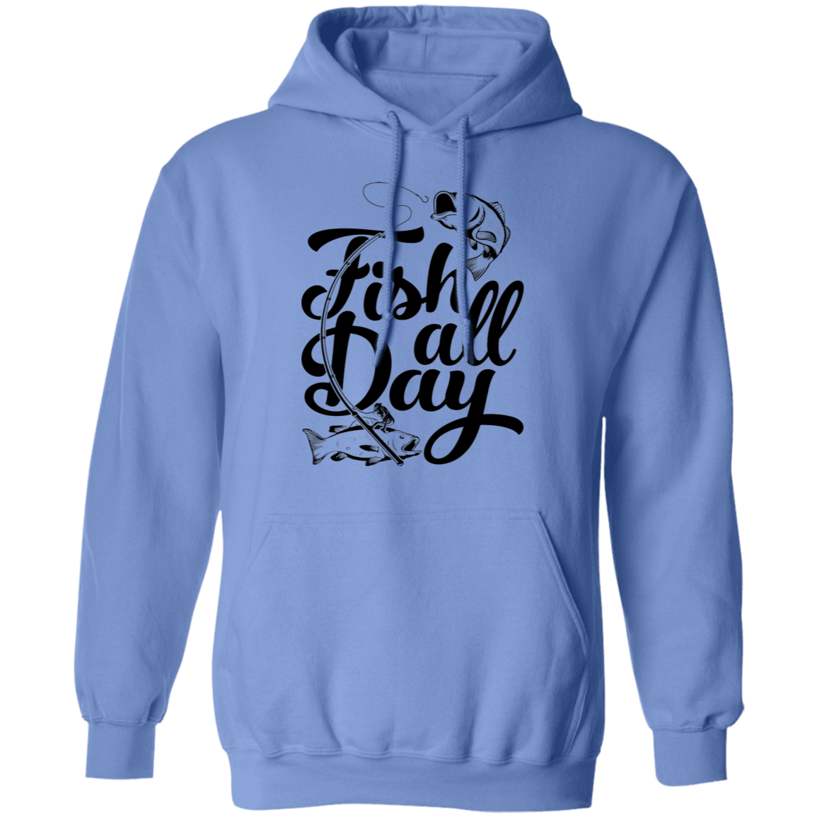 Gone Fishing Pullover Hoodie