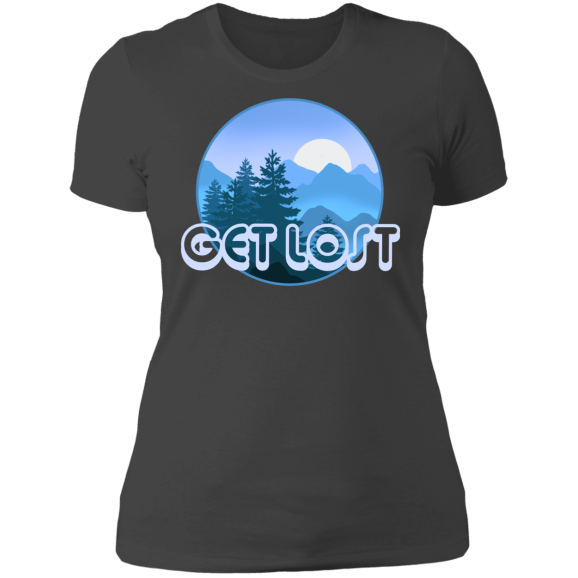 Women's Get Lost in Nature Camping T-Shirt