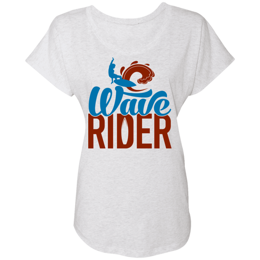 Wave Rider Surf Beach Women's Dolman Sleeve