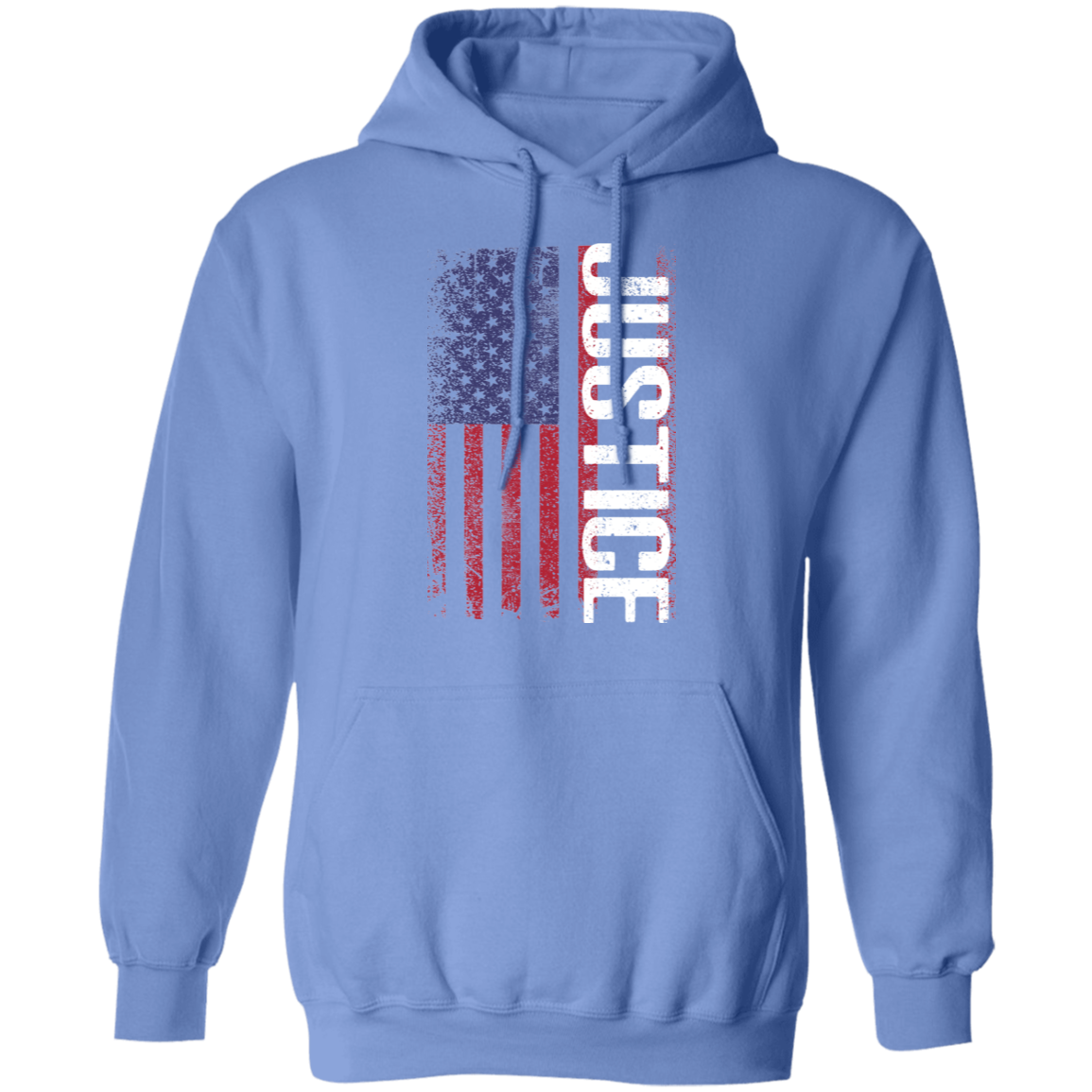 Justice American Flag Pullover Hoodie