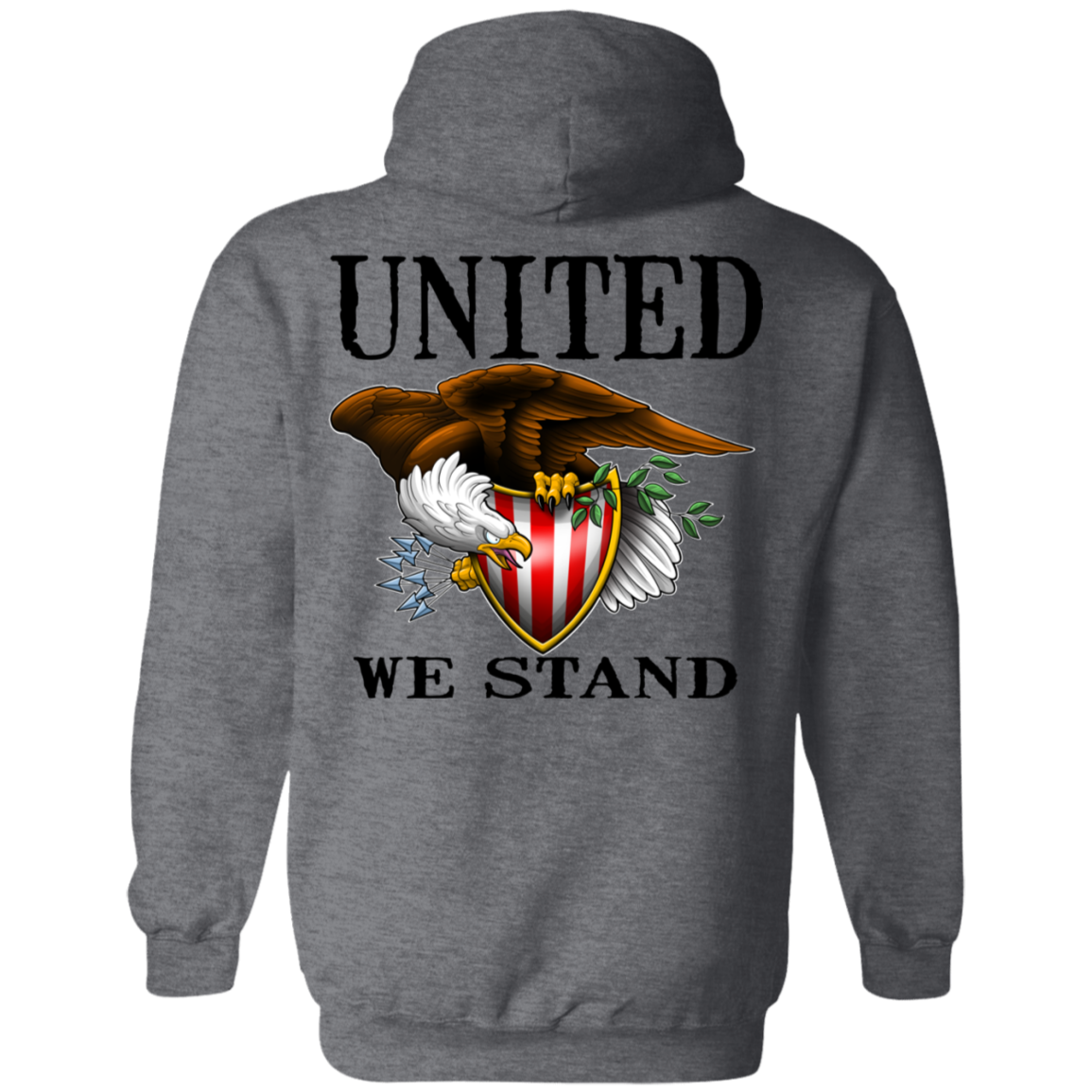 We the People United We StandDouble Sided Pullover Hoodie