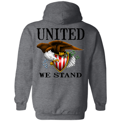 We the People United We StandDouble Sided Pullover Hoodie