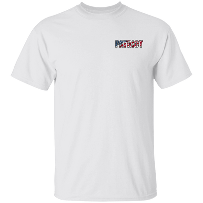 Patriot American Bald Eagle Double Sided T-Shirt