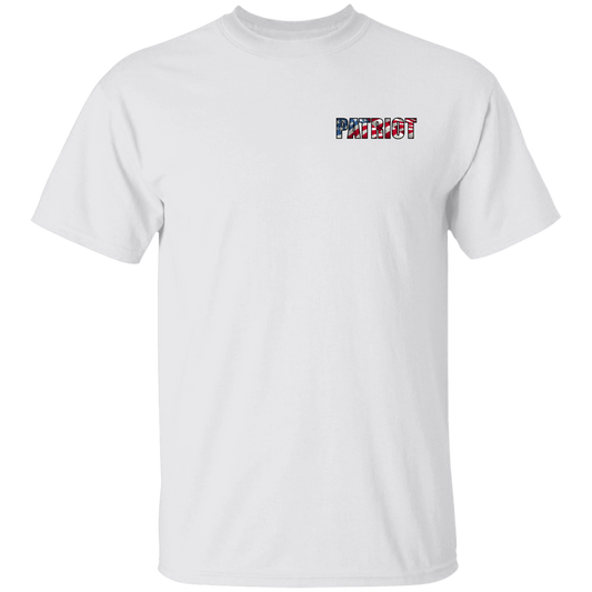 Patriot American Bald Eagle Double Sided T-Shirt