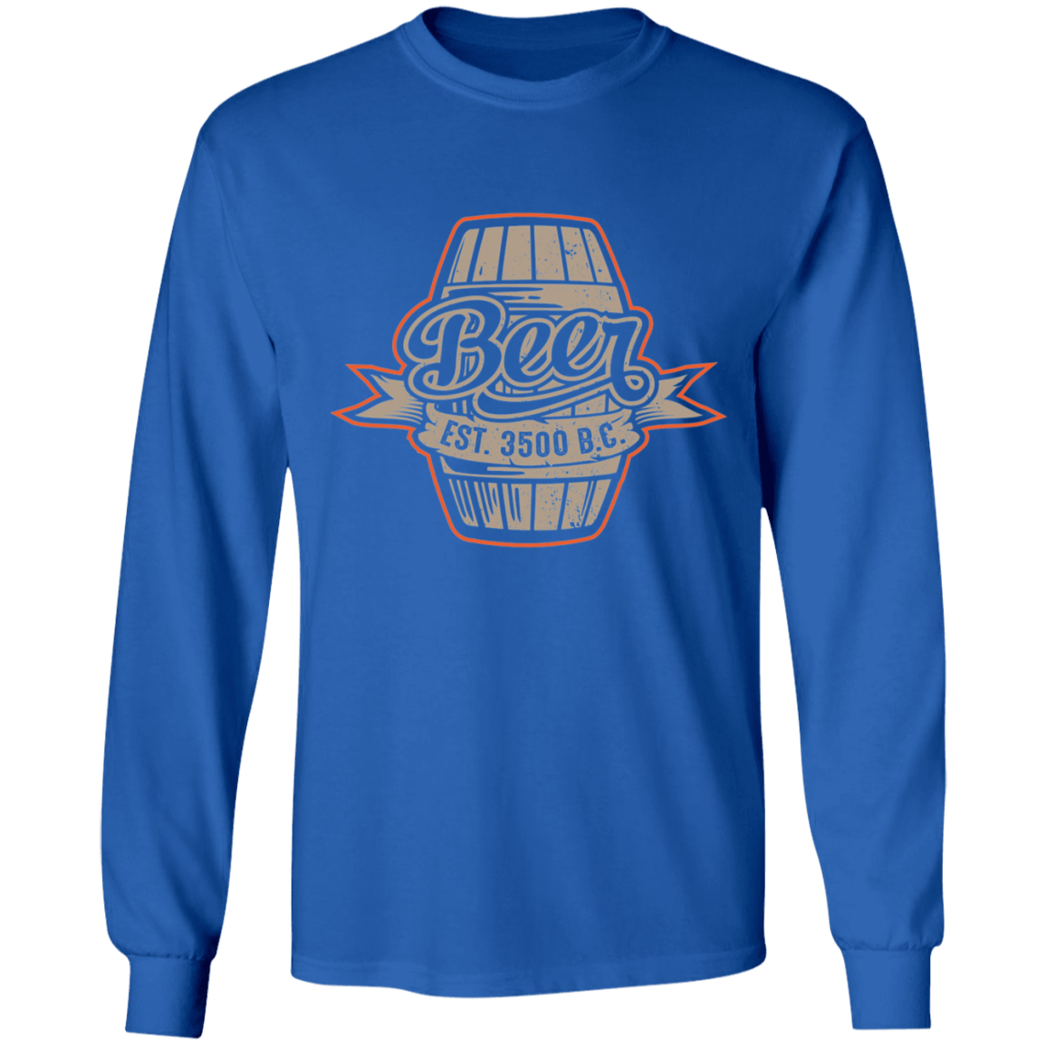 Beer EST 3500 B.C. Long Sleeve T-Shirt