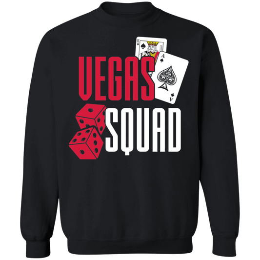 Vegas Squad Bachelor Party Las Vegas Crewneck Sweatshirt