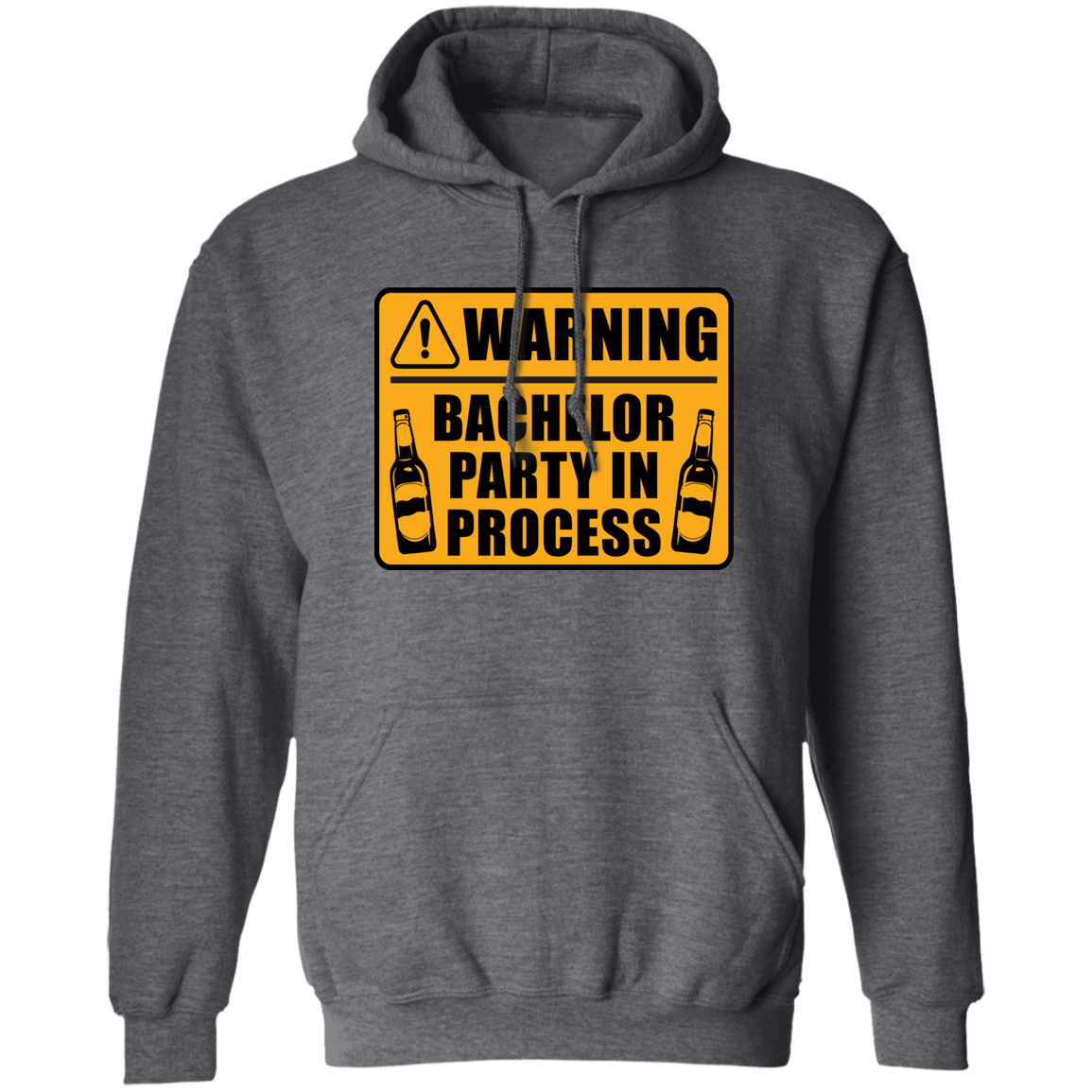 Funny Warning Bachelor Party In Process Hoodie