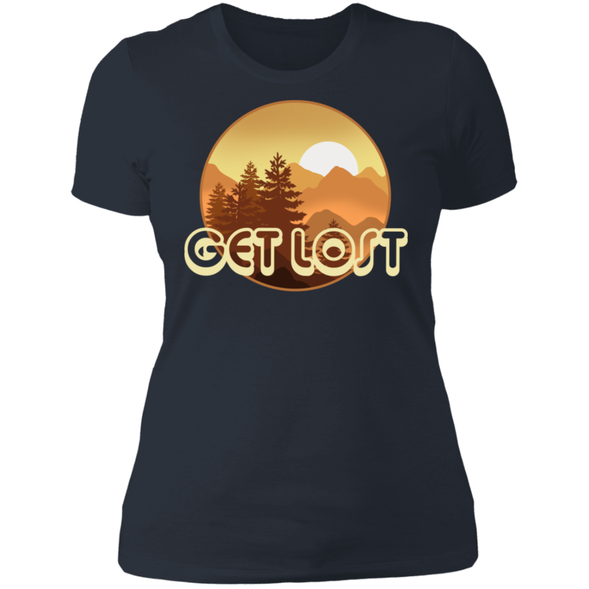 Get Lost in Nature Camping Women's T-Shirt