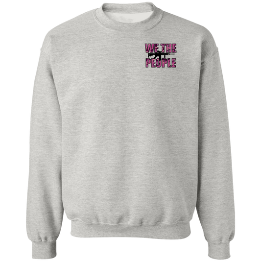We the People United We Stand Double Sided Crewneck Sweatshirt