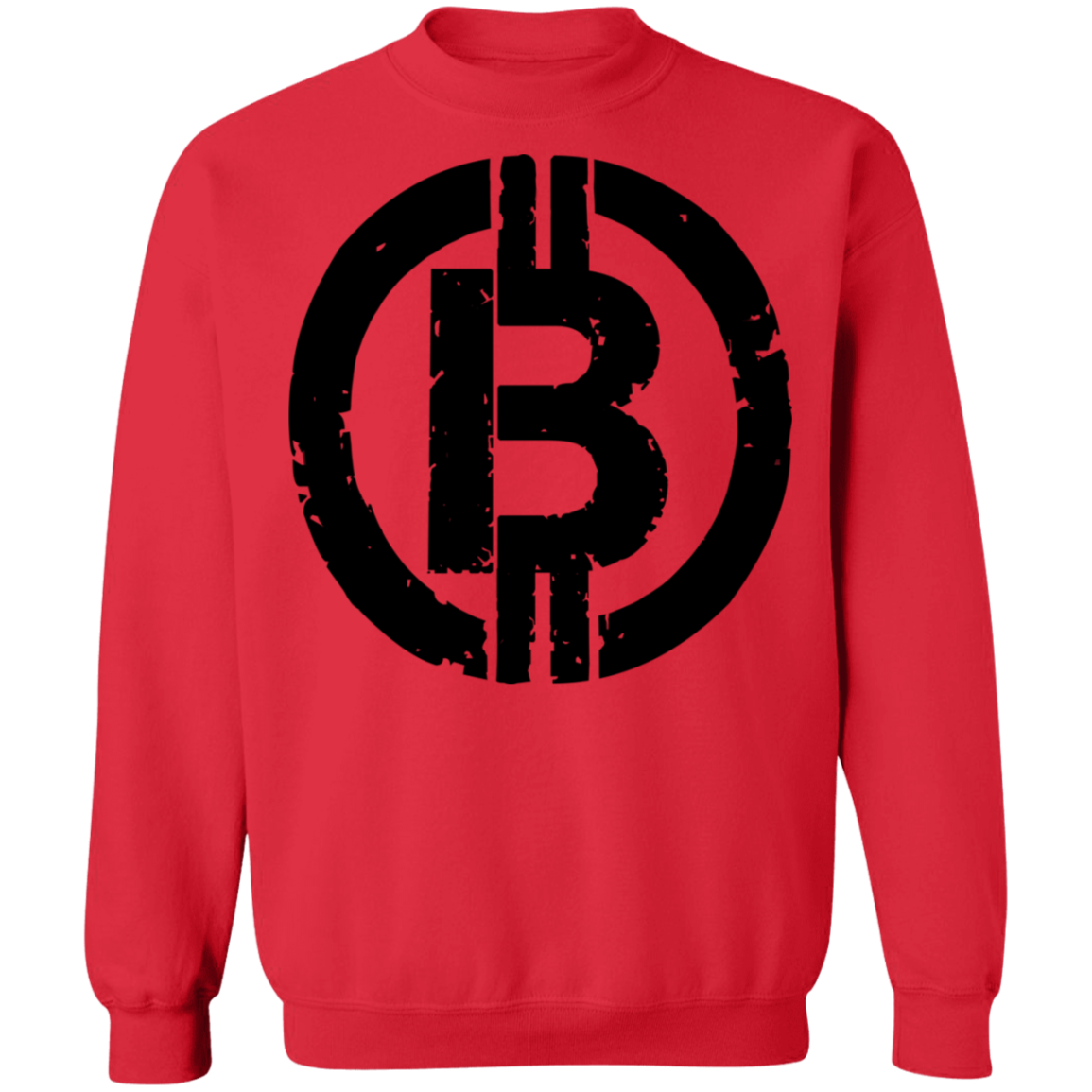 Military Black Bitcoin Hodl Cryptocurrency BTC Crewneck Sweatshirt