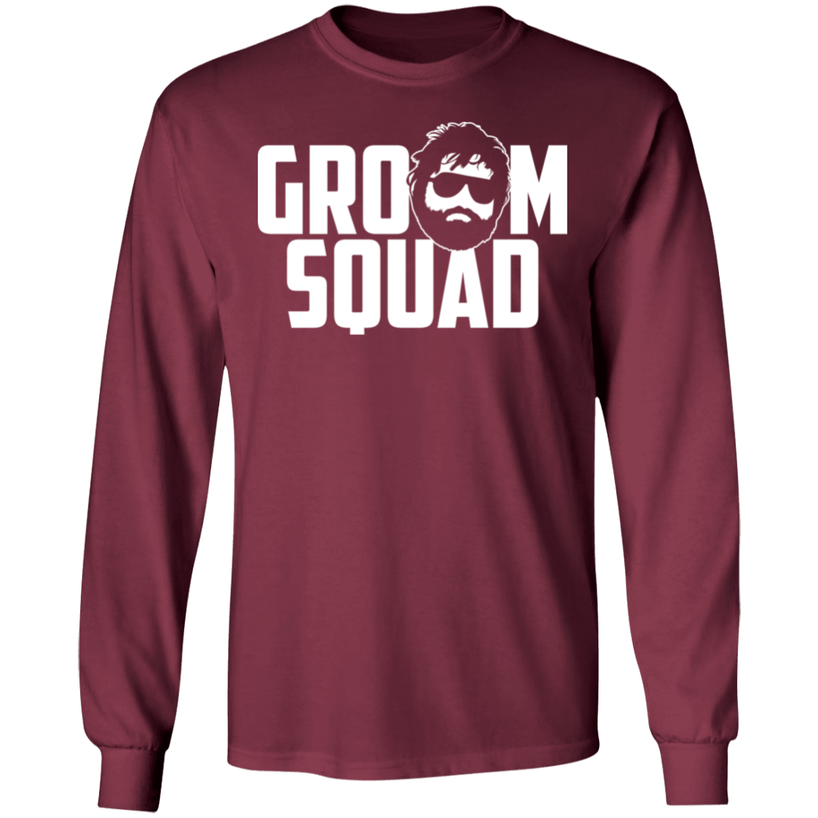 Bachelor Party Wedding Groom Squad Long Sleeve T-Shirt
