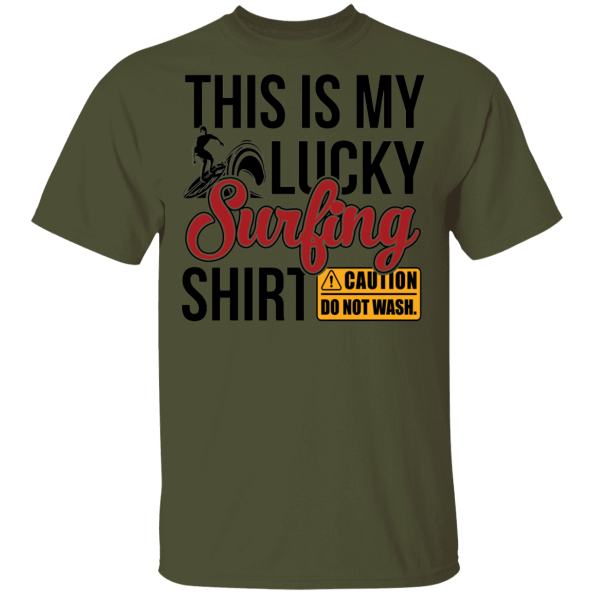 This Is My Lucky Surfing Shirt T-Shirt