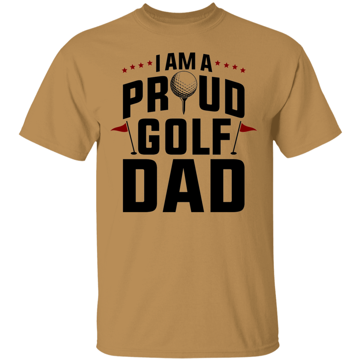 I Am A Proud Golf Dad Father T-Shirt