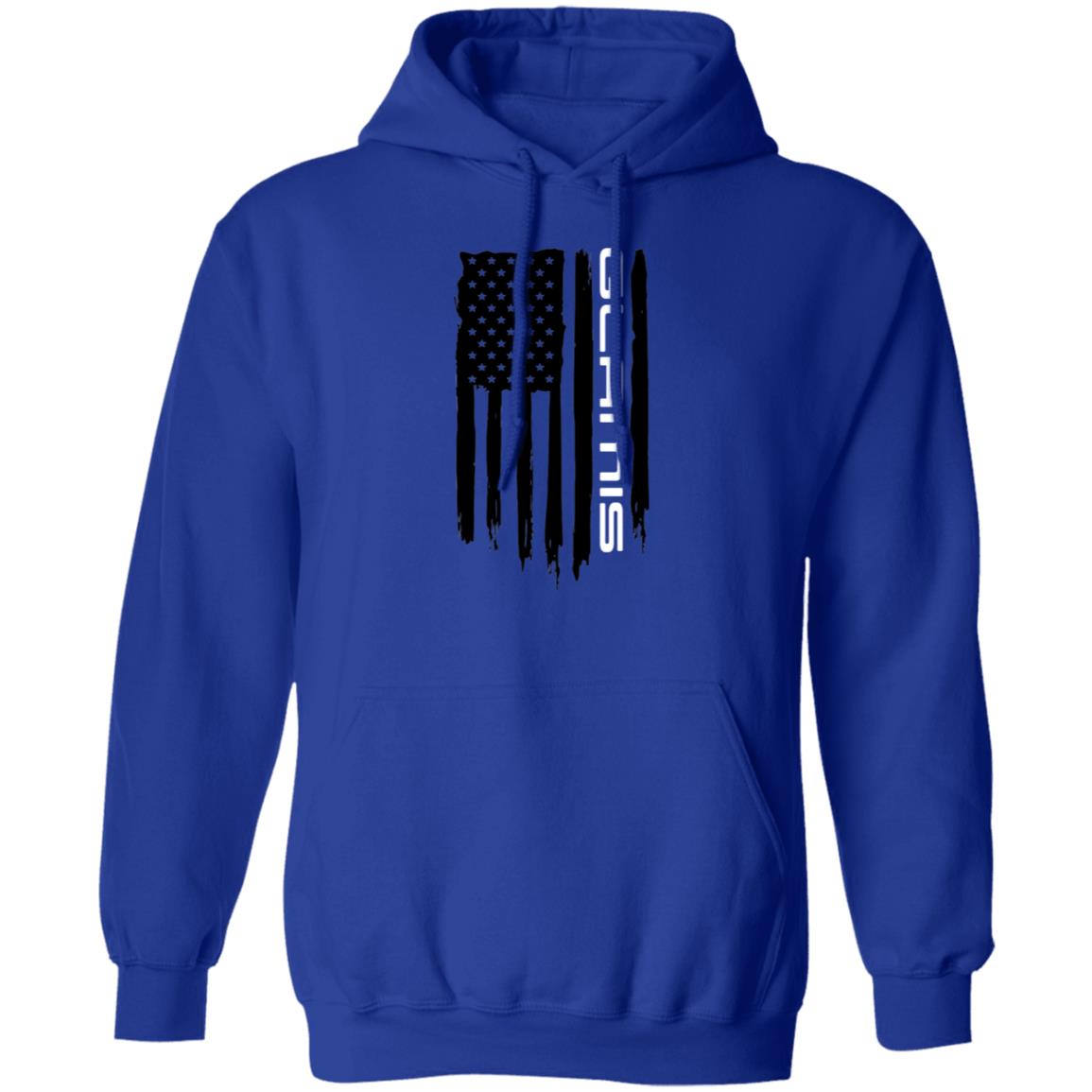 Glamis American Flag Pullover Hoodie