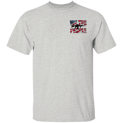 We the People American Bald Eagle 1776 Double Sided T-Shirt