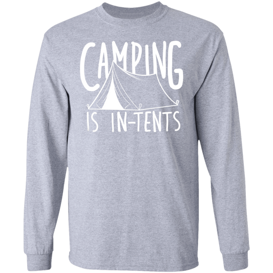 Camping is In-Tents FunnyLong Sleeve T-Shirt