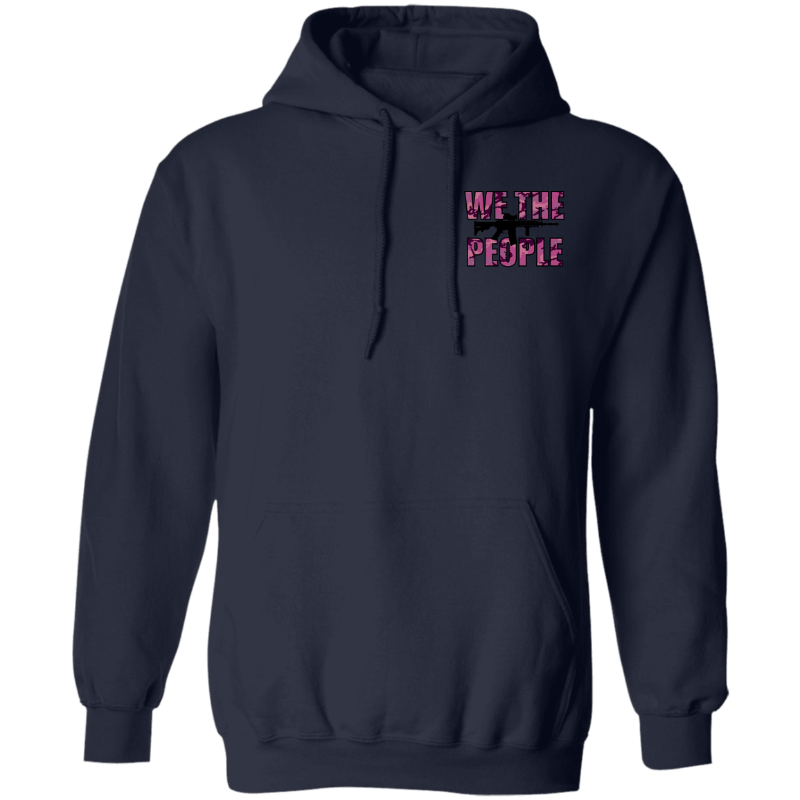 We the People United We StandDouble Sided Pullover Hoodie