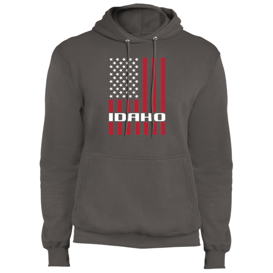 Idaho American Flag USA Premium Pullover Hoodie