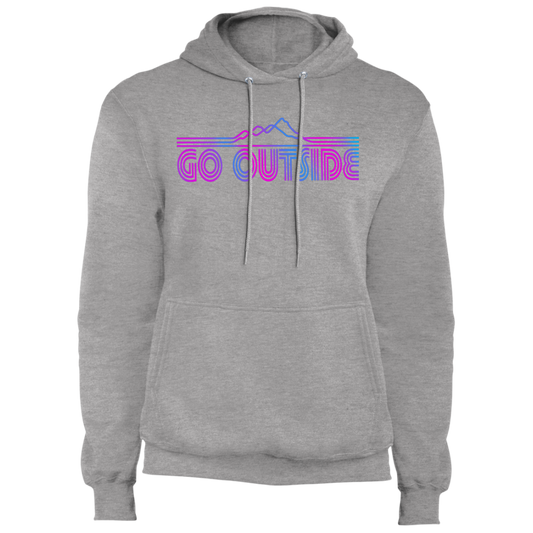 Go Outside Camping Nature Premium Pullover Hoodie