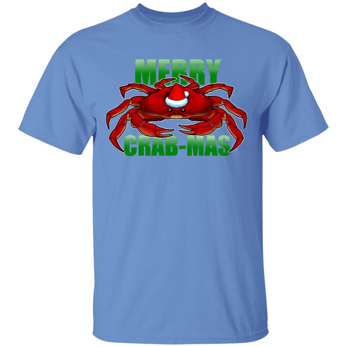 Merry Crab-Mas Saltwater Christmas T-Shirt