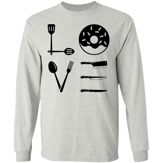 Love Cooking Chef Long Sleeve T-Shirt
