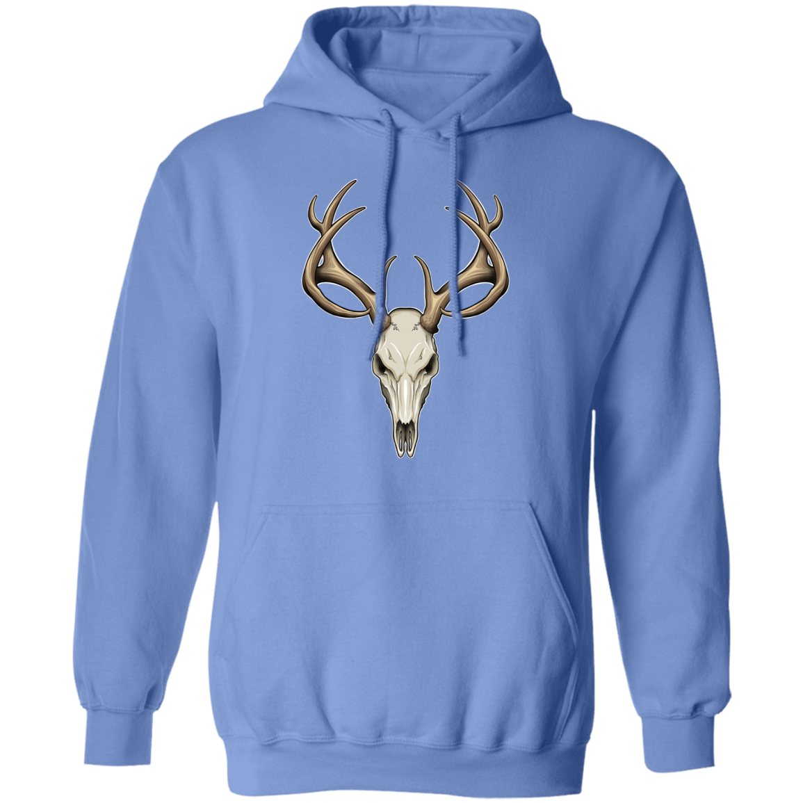 Hunting Deer Skull Pullover Hoodie