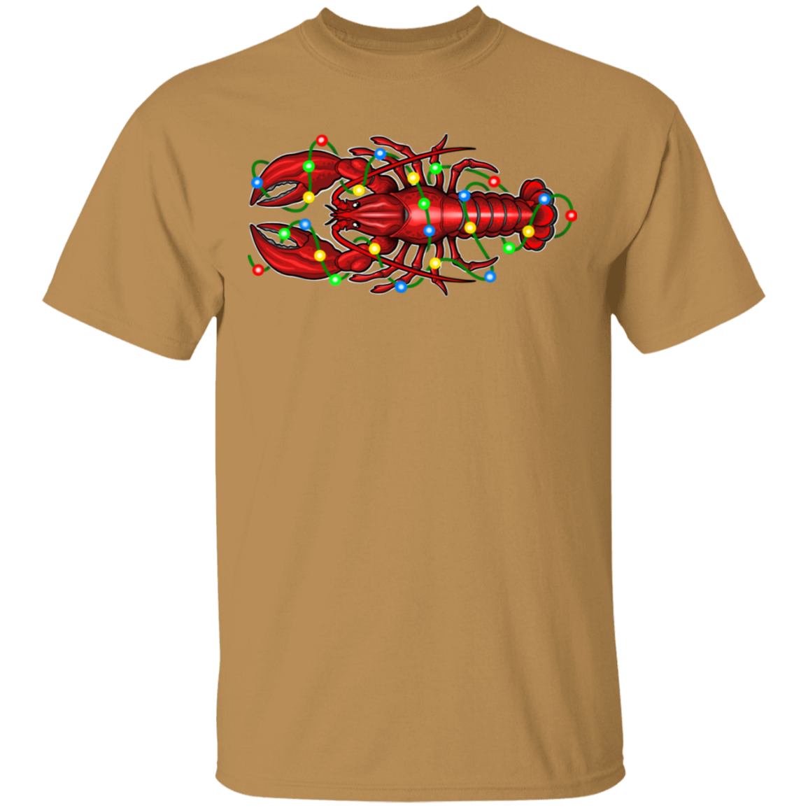 Lobster Merry Christmas Saltwater T-Shirt