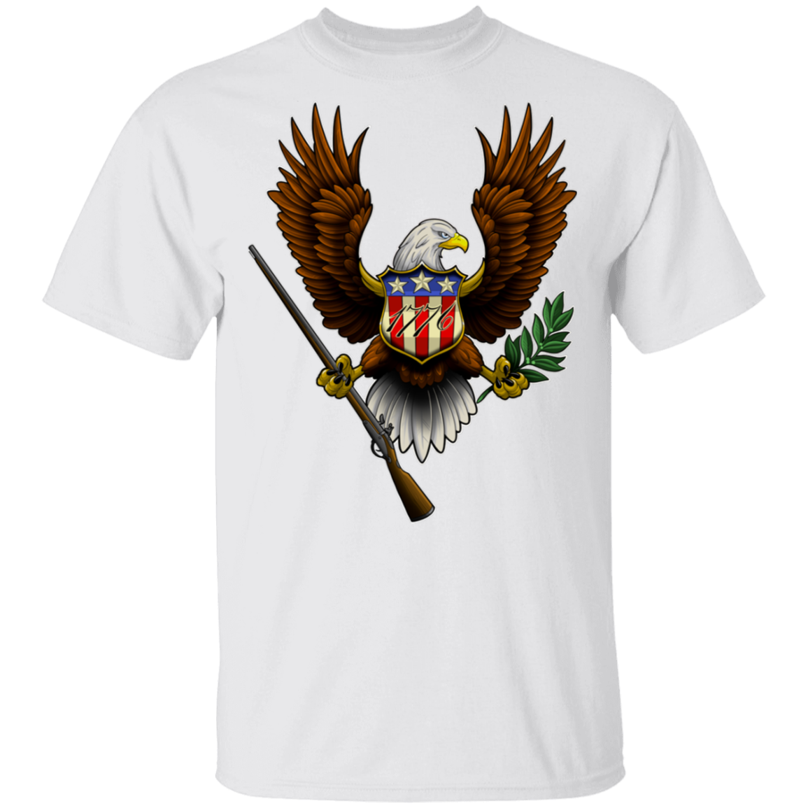 1776 American Bald Eagle T-Shirt