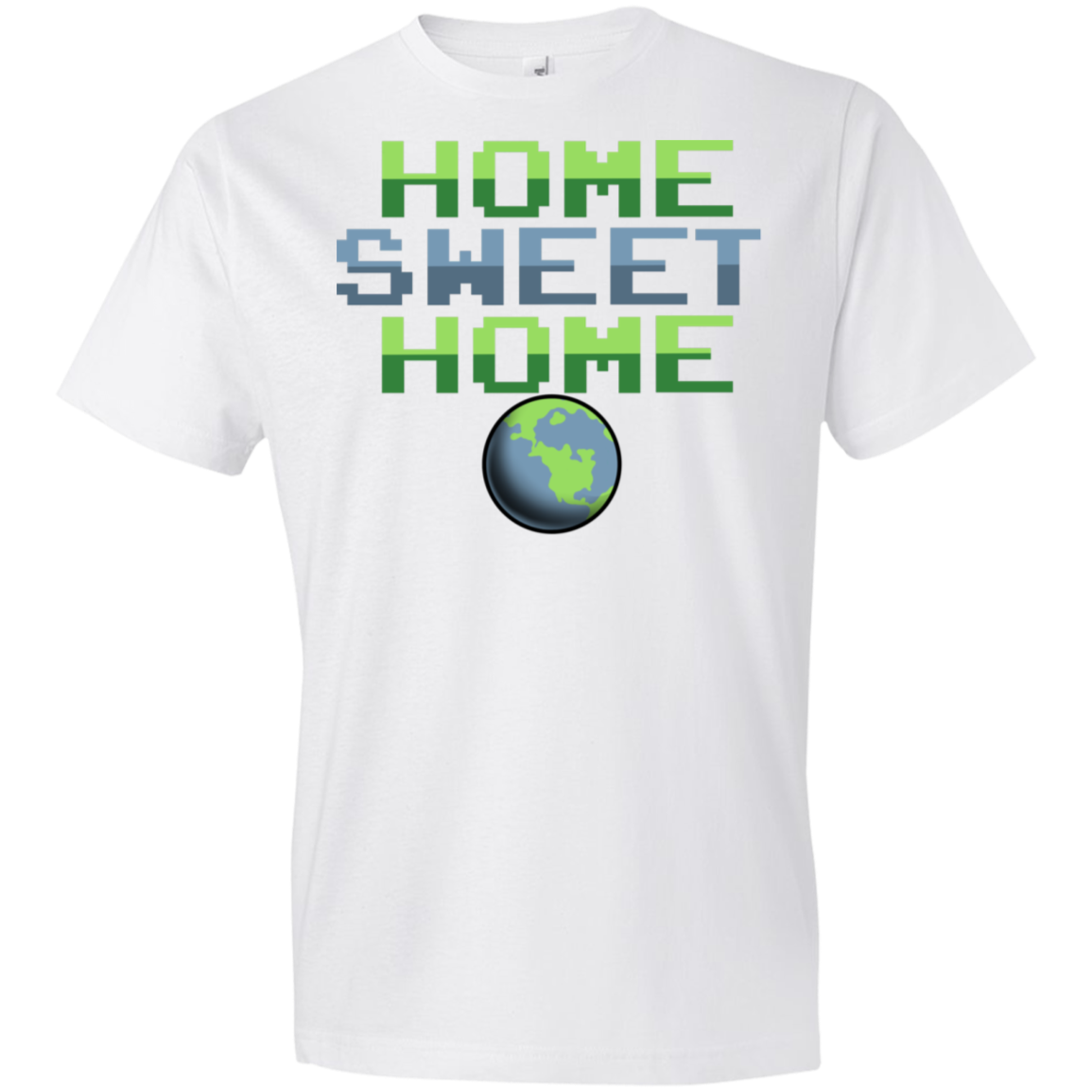 Youth Space Planet Earth Home Sweet  Lightweight T-Shirt