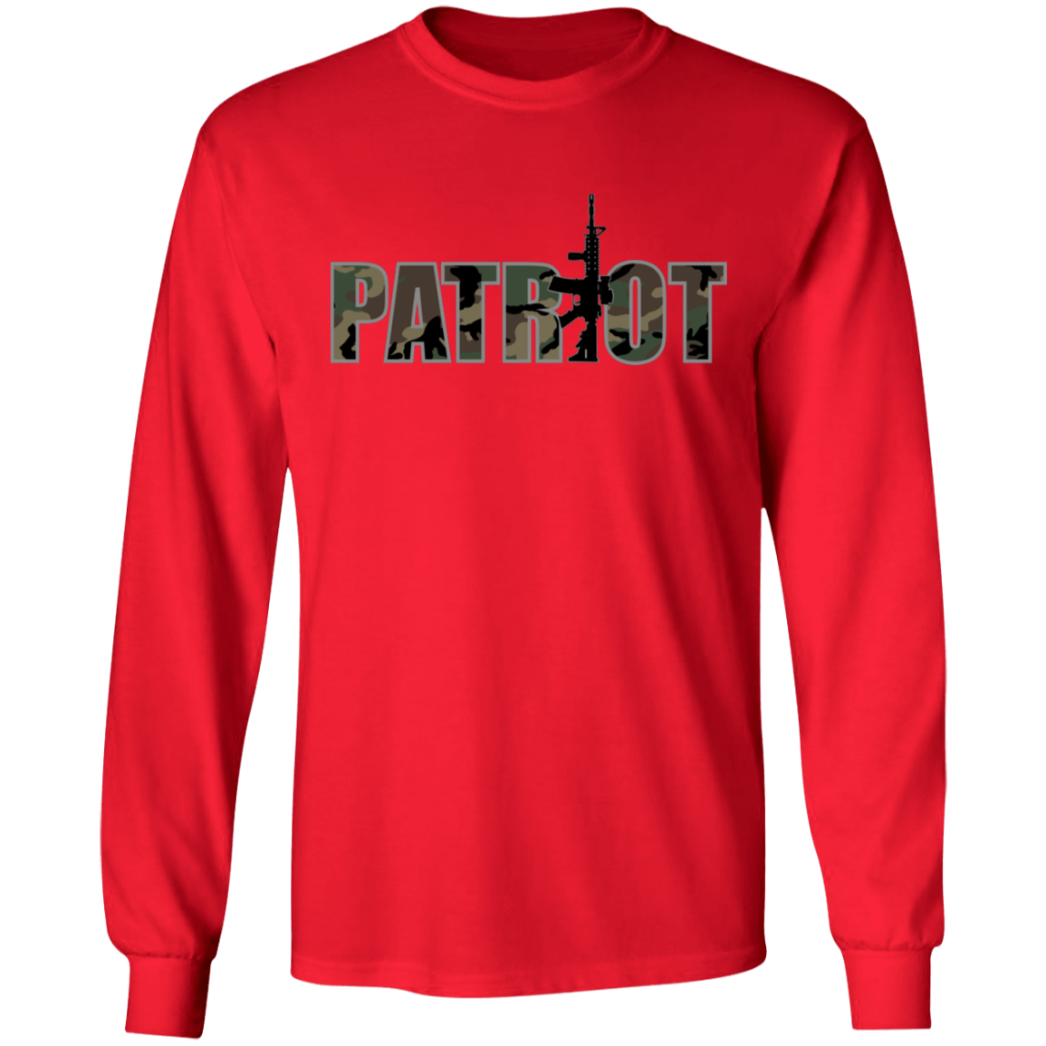 Patriot Camouflage Long Sleeve T-Shirt